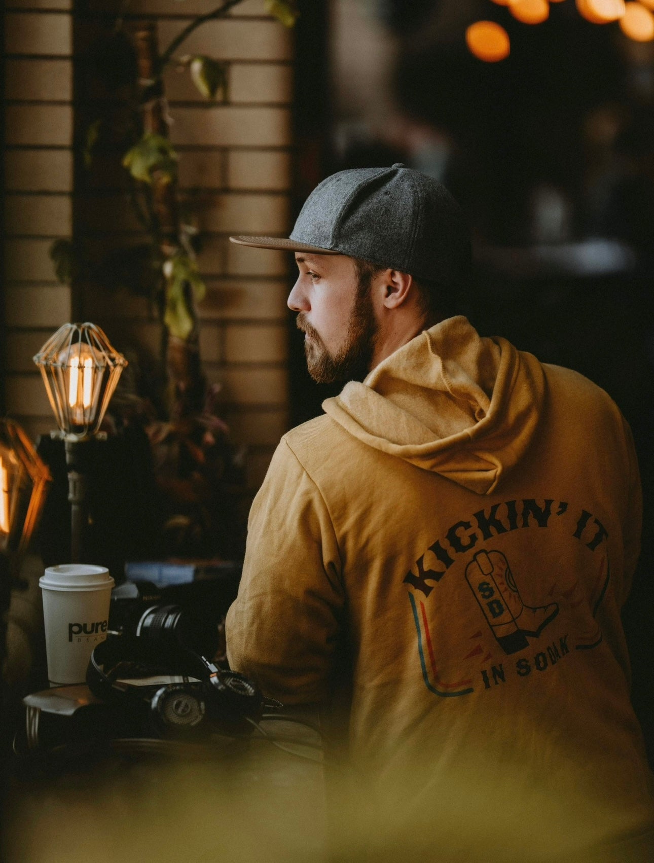 Kickin' It In SoDak Zip Up Hoodie by Oh Geez! Design