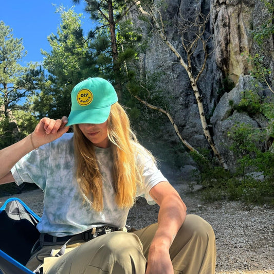 Oh Geez! Design Smiley Dad Hat