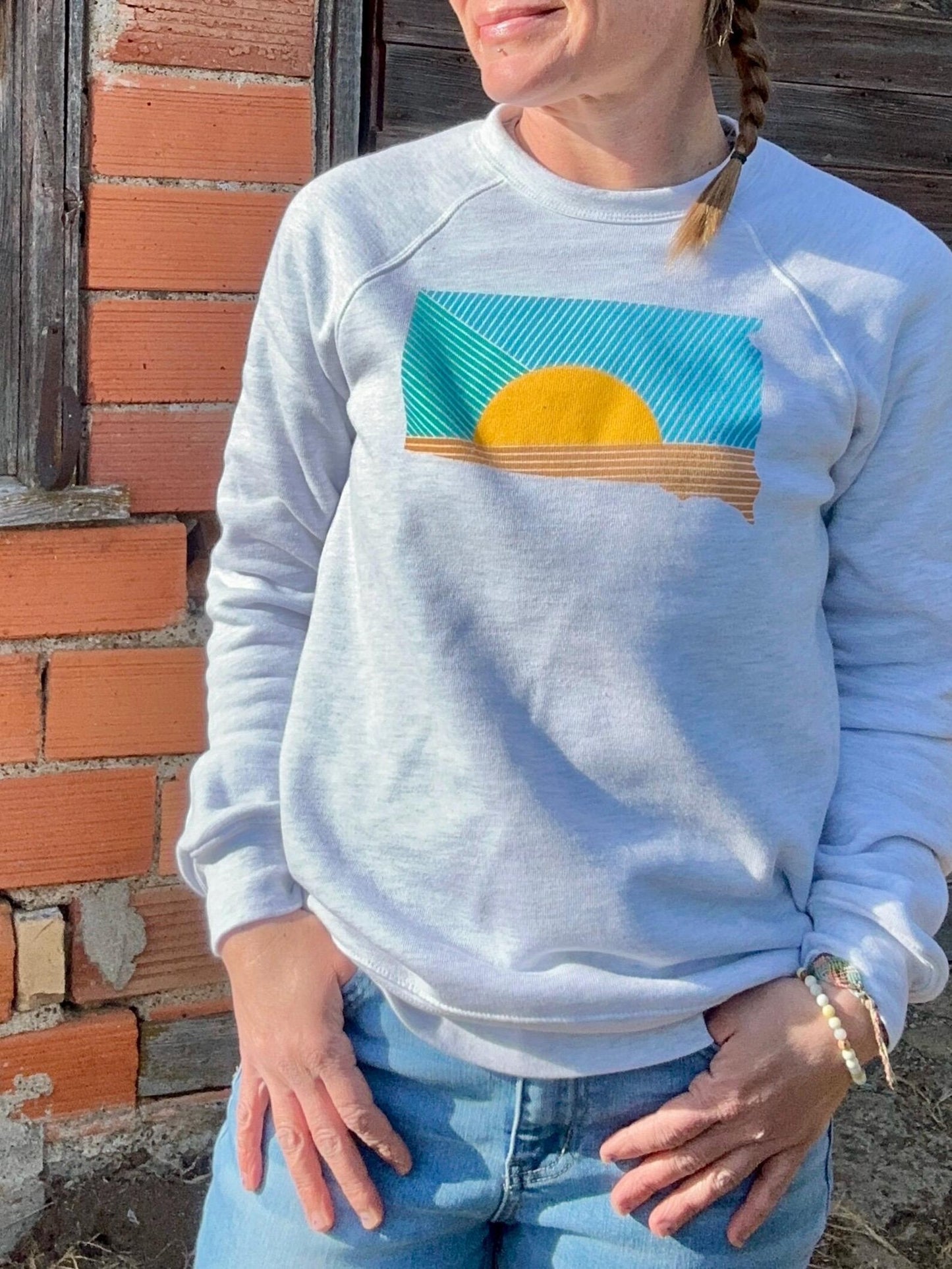 SoDak Sunrays Unisex Crew Sweatshirt