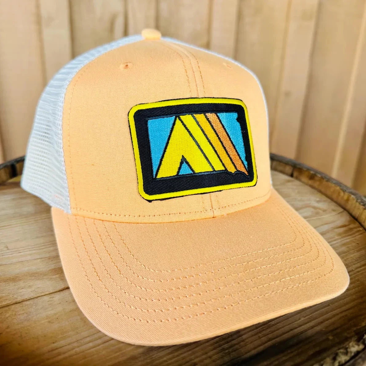 Camp SoDak Peach Trucker Hat