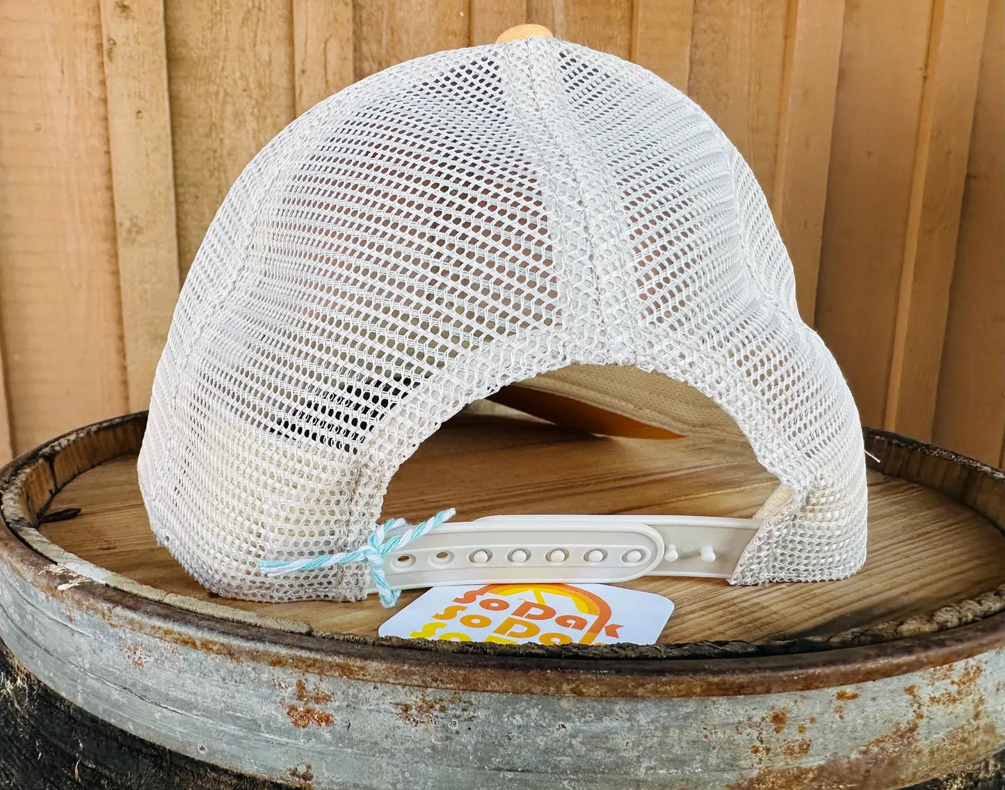 Camp SoDak Peach Trucker Hat