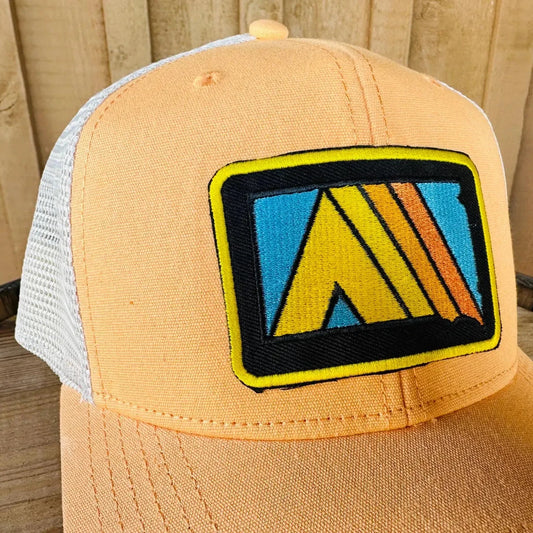Camp SoDak Peach Trucker Hat