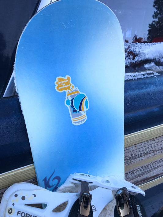 Powder n' Pounders Sticker