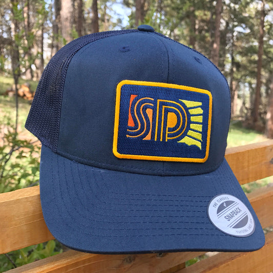 SD Sunny Navy Trucker Hat