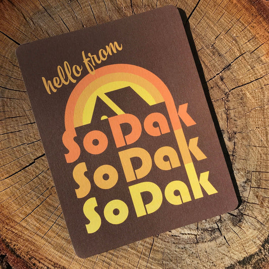 SoDak Retro Postcards