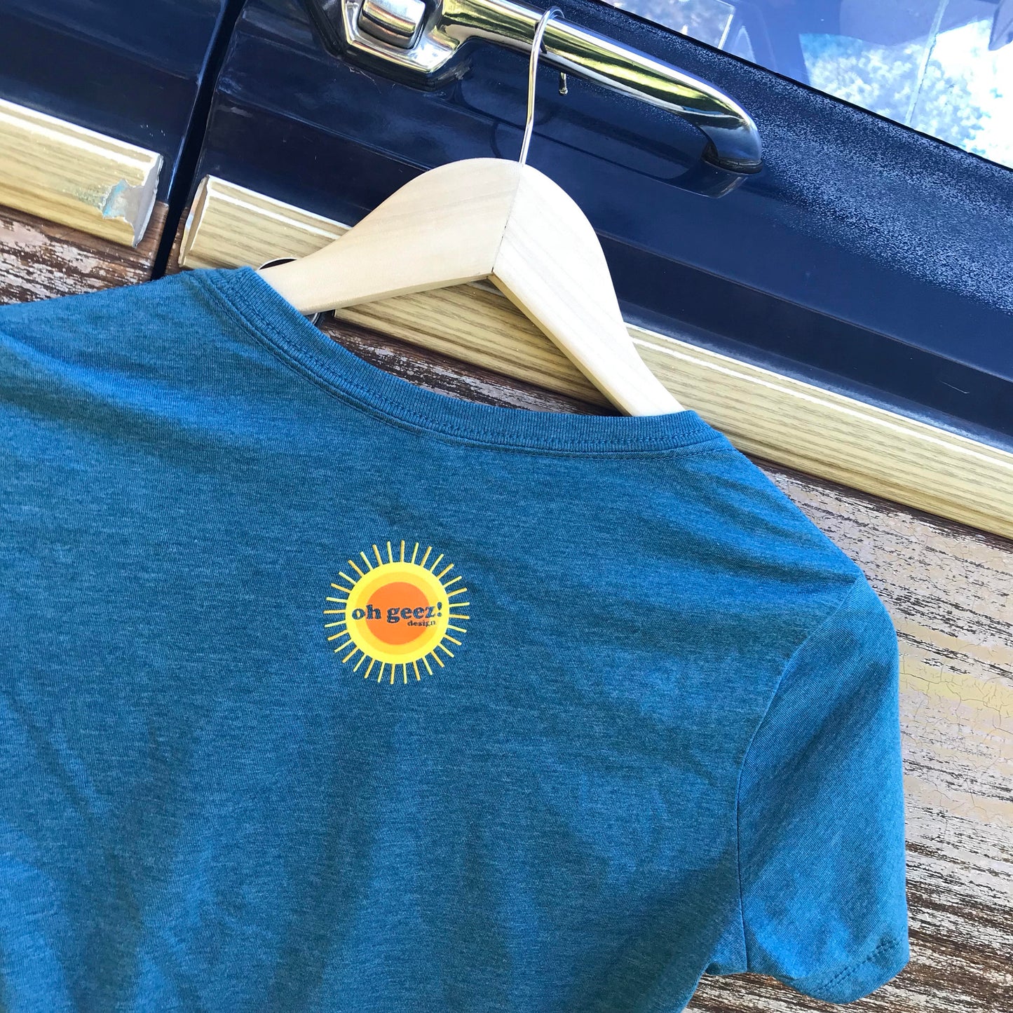 SoDak Retro Women's Teal T-Shirt