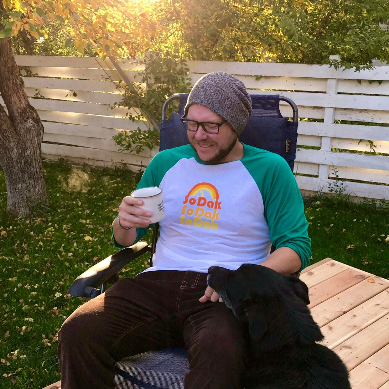 SoDak Retro Unisex Baseball Tee