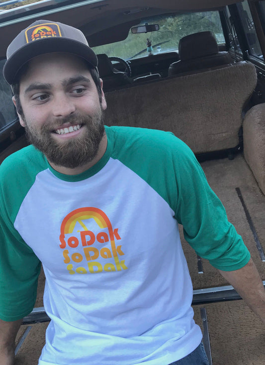 SoDak Retro Unisex Baseball Tee