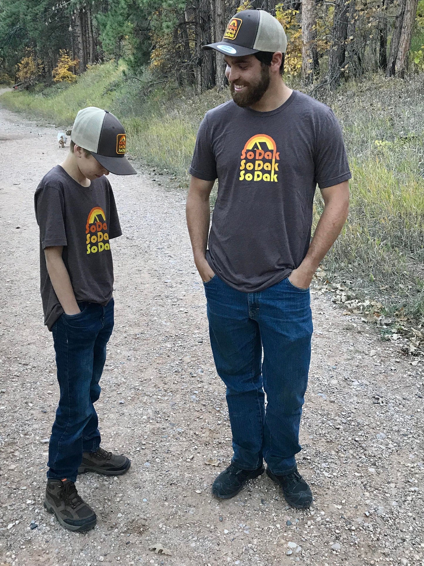SoDak Retro Brown Unisex T-Shirt