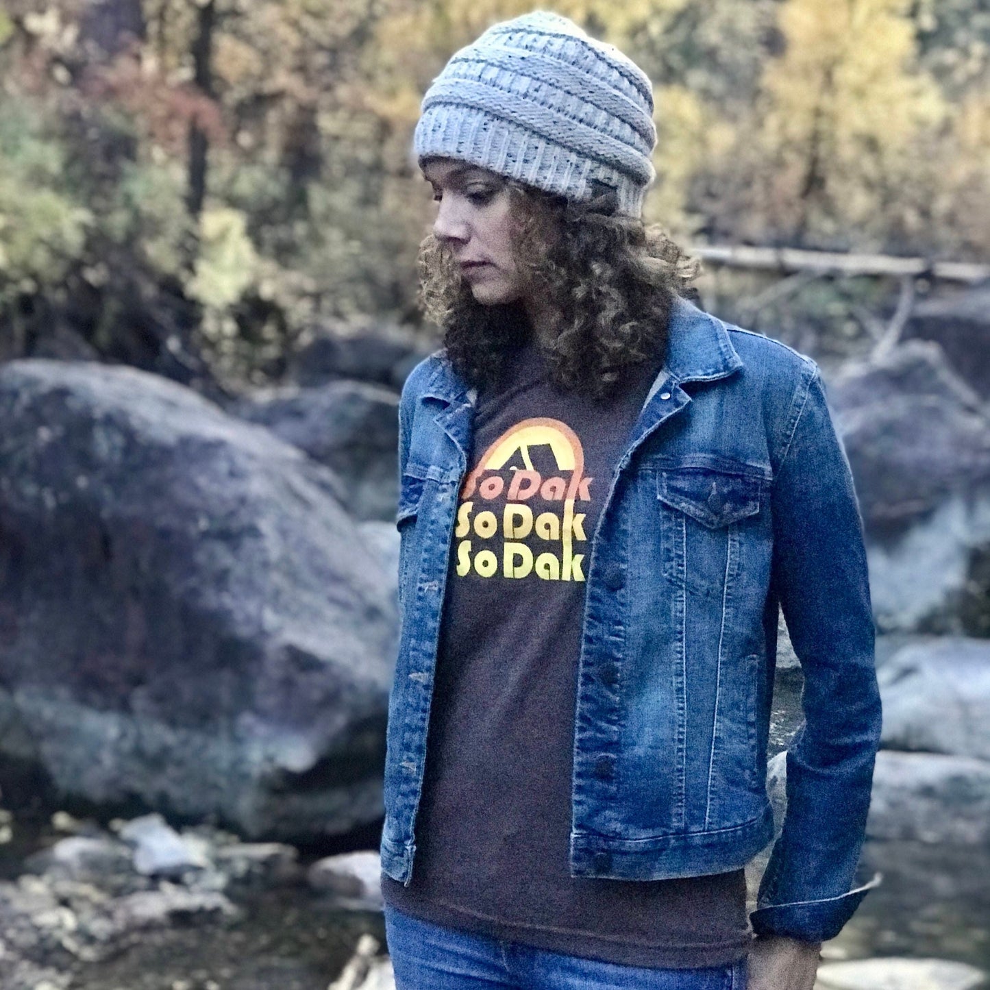 SoDak Retro Brown Unisex T-Shirt