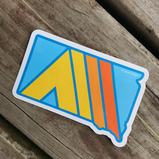 Camp SoDak Tent Sticker