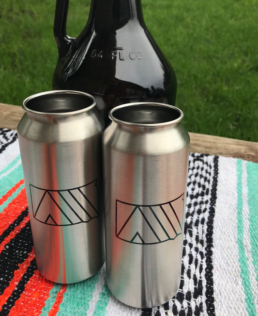 Camp SoDak Stainless Steel Beer Pint Cup Set