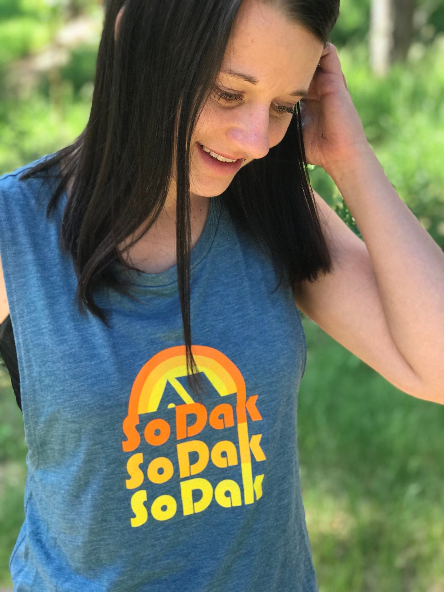 SoDak Retro Women's Boyfriend Tank