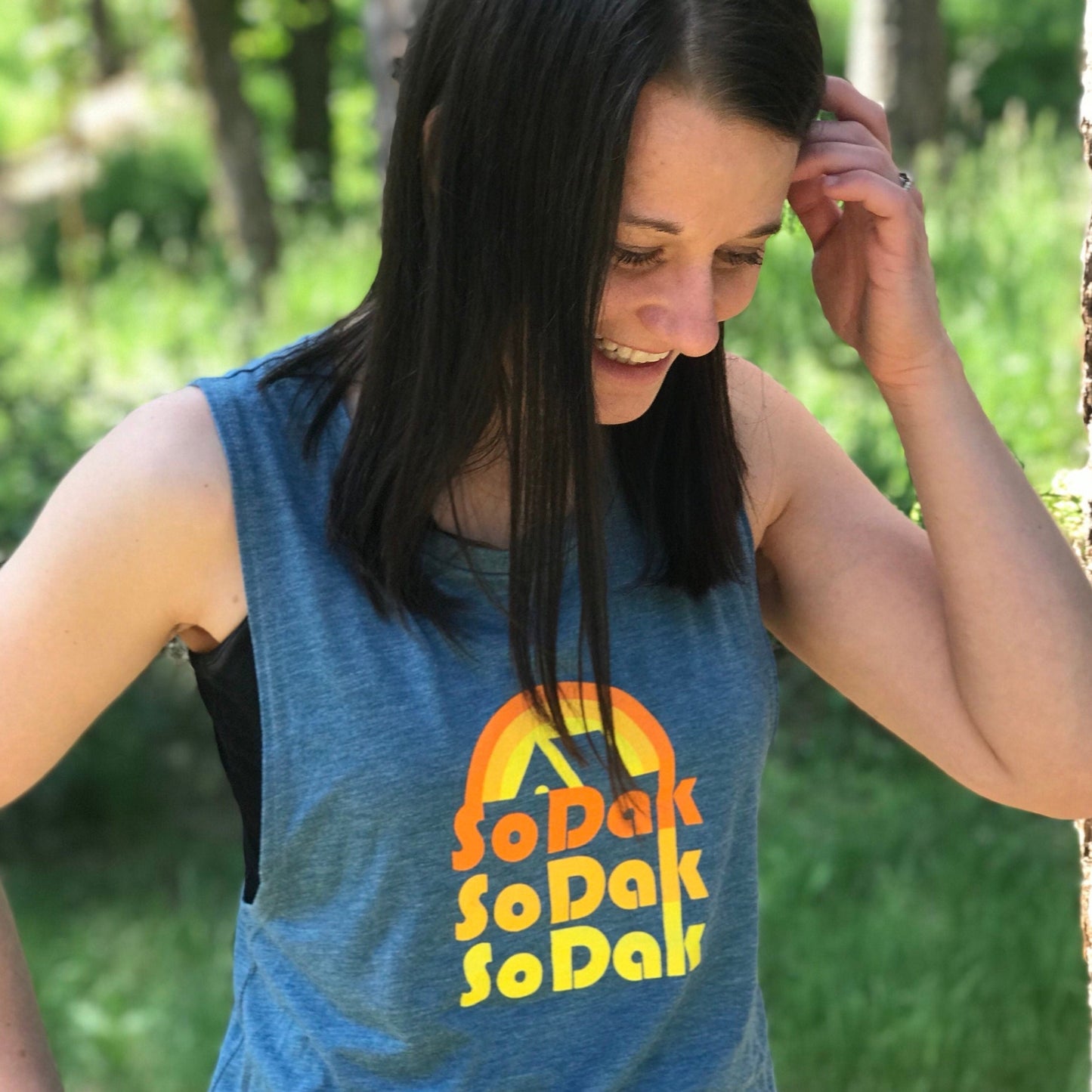 SoDak Retro Women's Boyfriend Tank