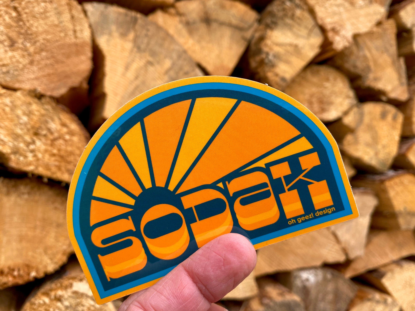 SoDak Sunbeams Sticker