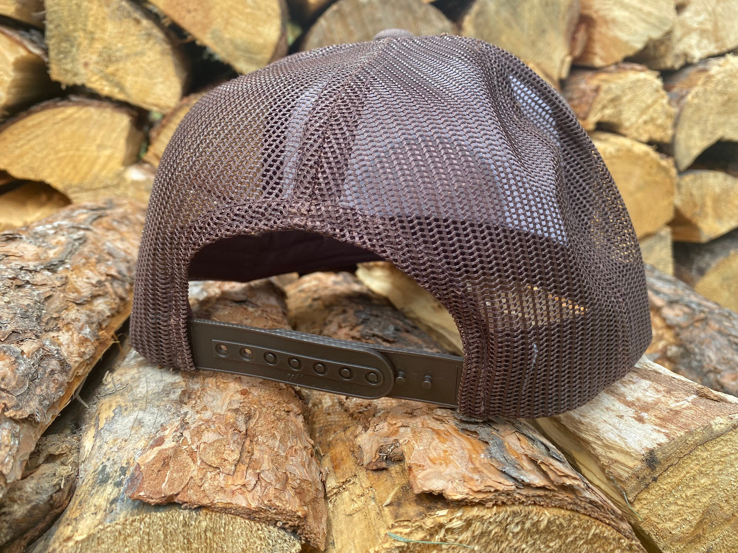 SoDak Sunbeams Flatbill Brown and White Snapback Hat