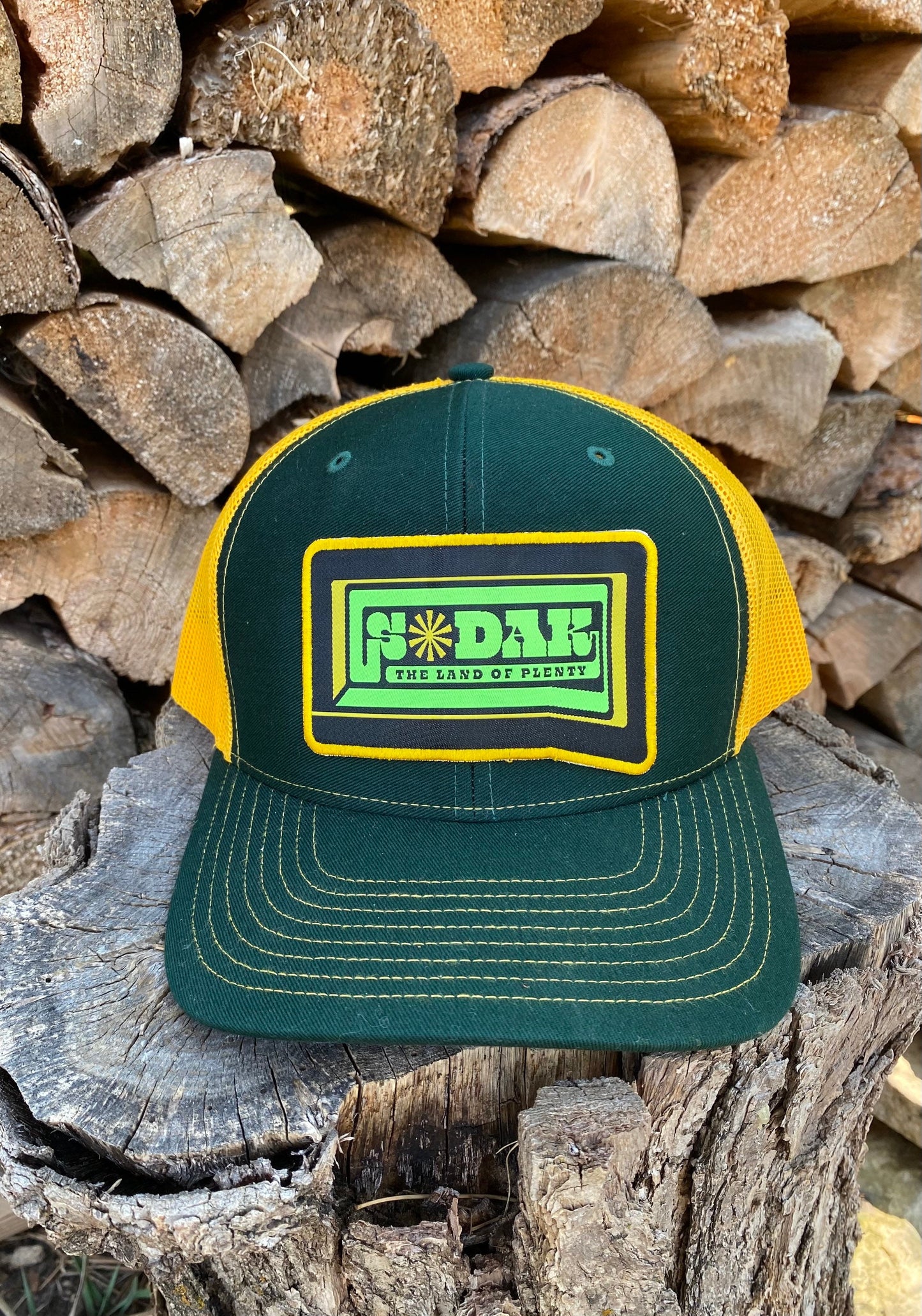 SoDak The Land of Plenty Retro Trucker Hat