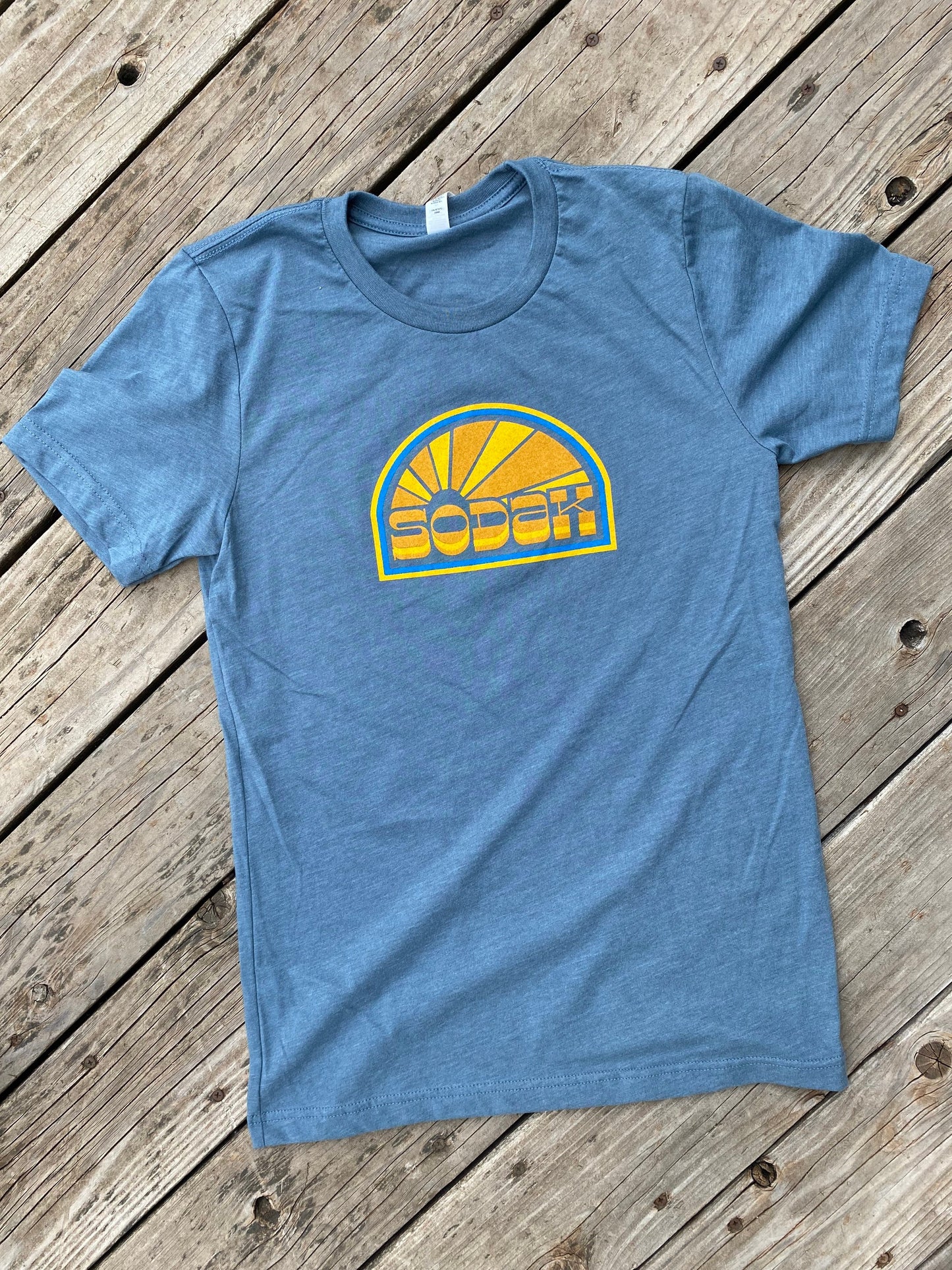 SoDak Sunbeams Slate Blue Unisex T-shirt