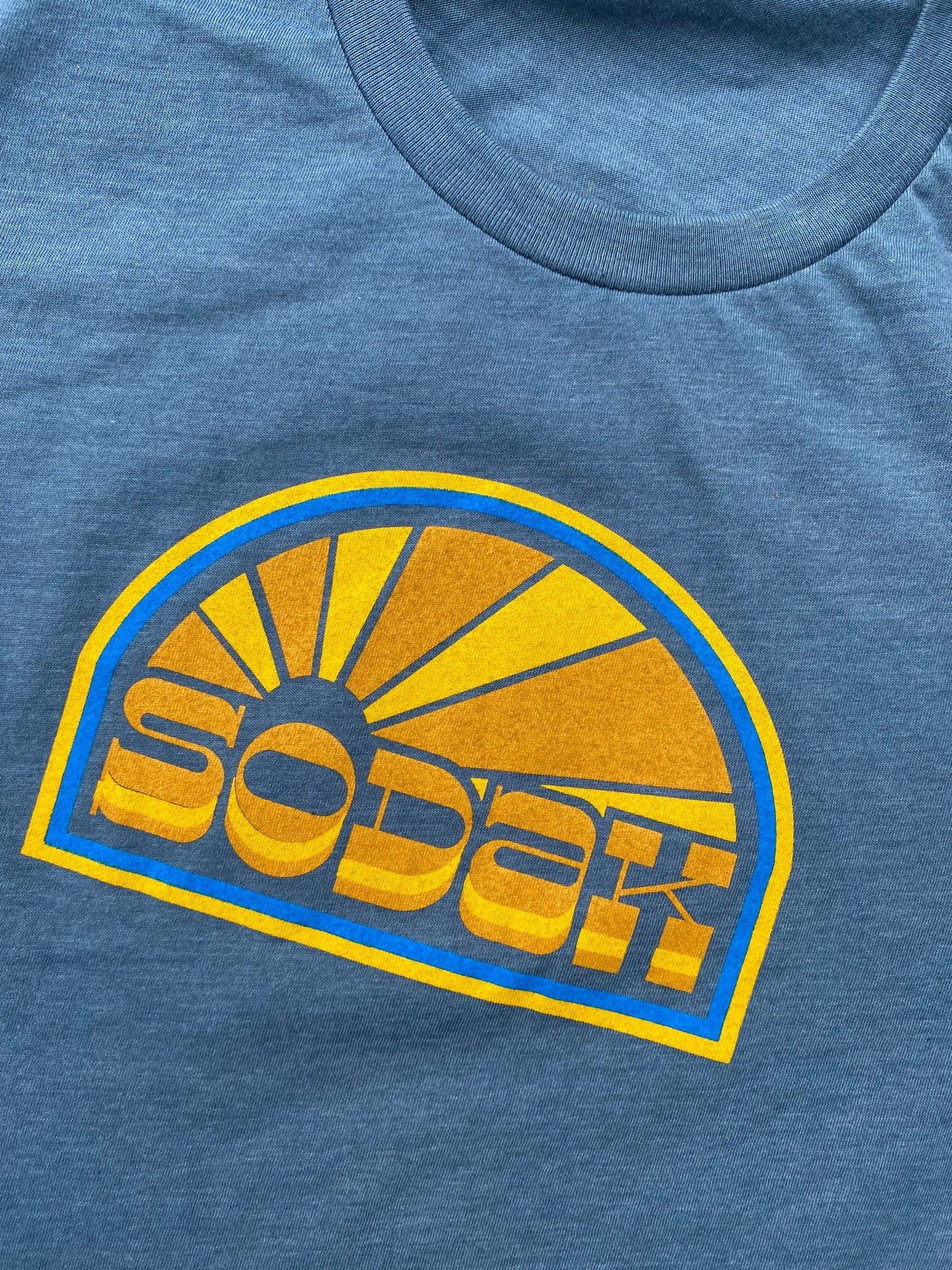 SoDak Sunbeams Slate Blue Unisex T-shirt