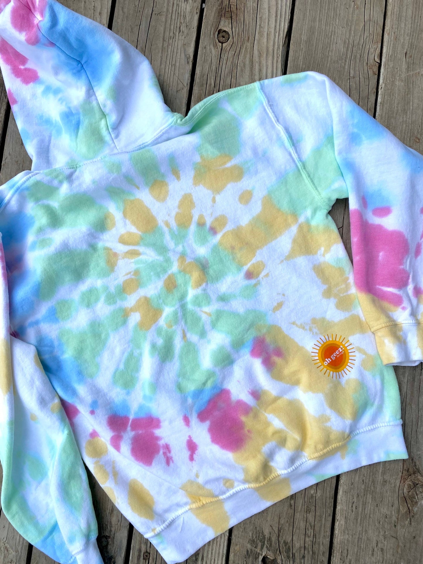 SoDak Sunbeams Tie Dyed Hoodie Unisex