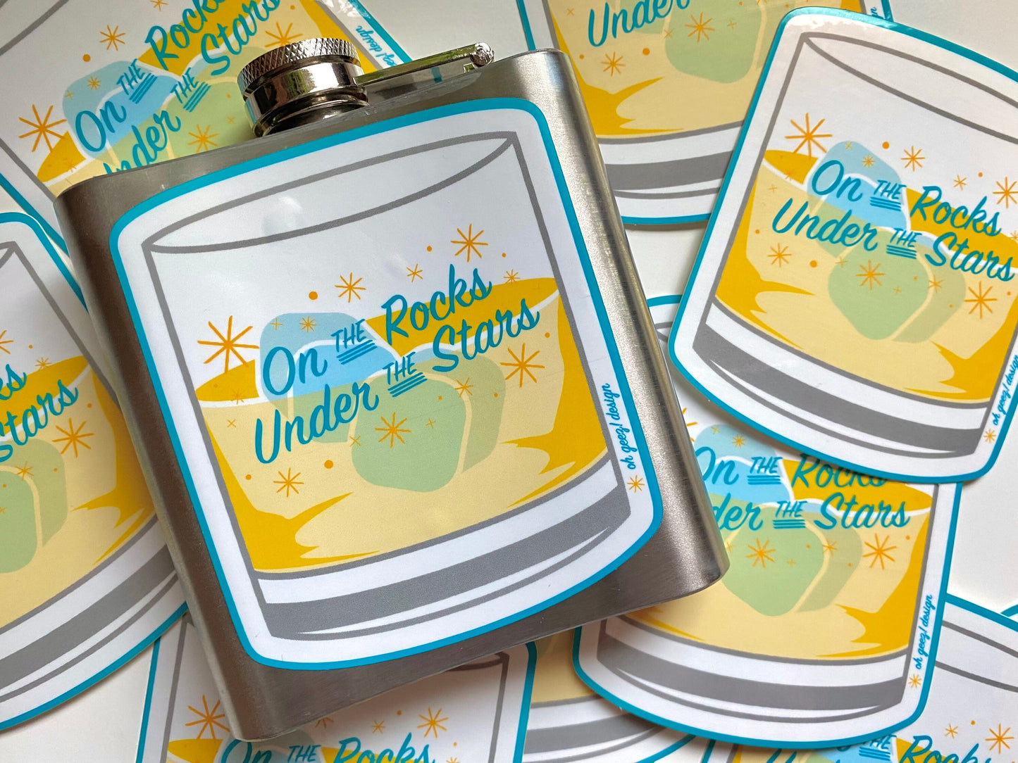 On the Rocks Under the Stars Sticker