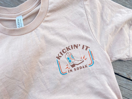 Kickin' It In SoDak T-shirt Unisex by Oh Geez! Design