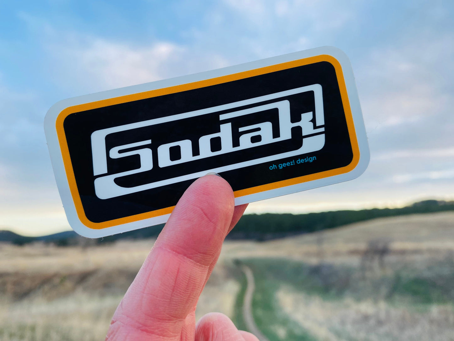 SoDak Classic Retro Sticker