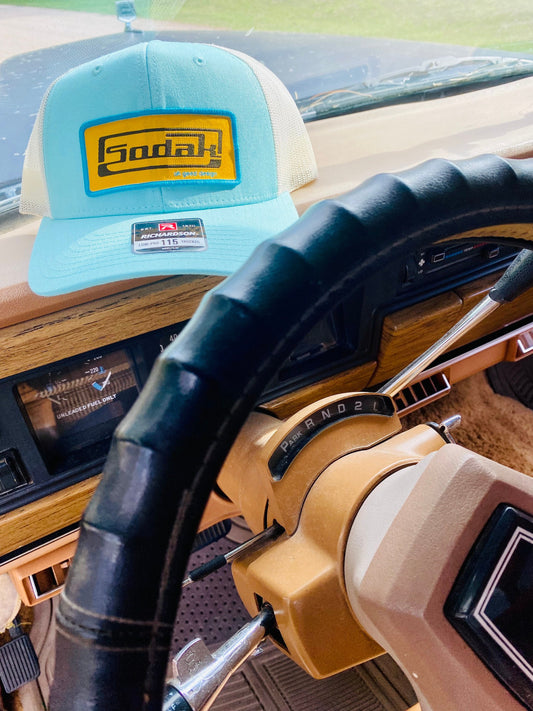 SoDak Classic Light Teal Trucker Cap