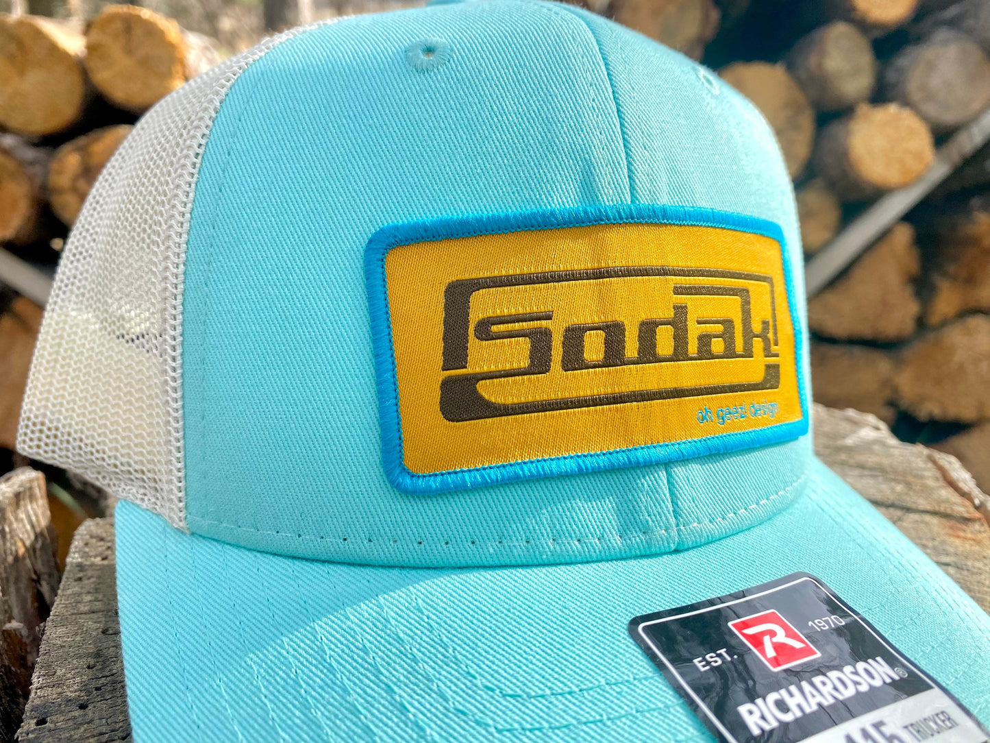SoDak Classic Light Teal Trucker Cap