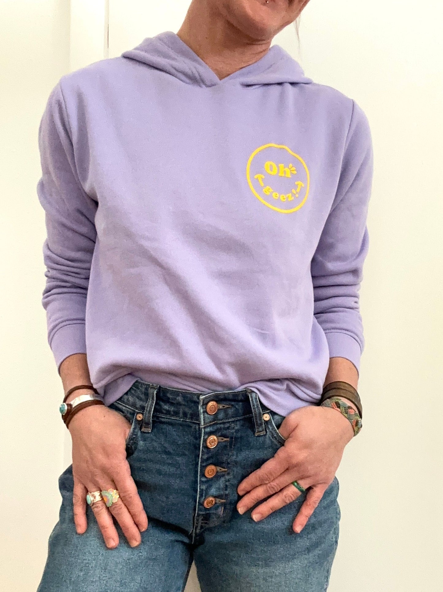Oh Geez! Design Smiley Women's Hoodie