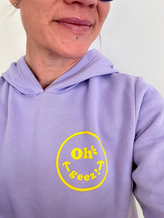 Oh Geez! Design Smiley Women's Hoodie