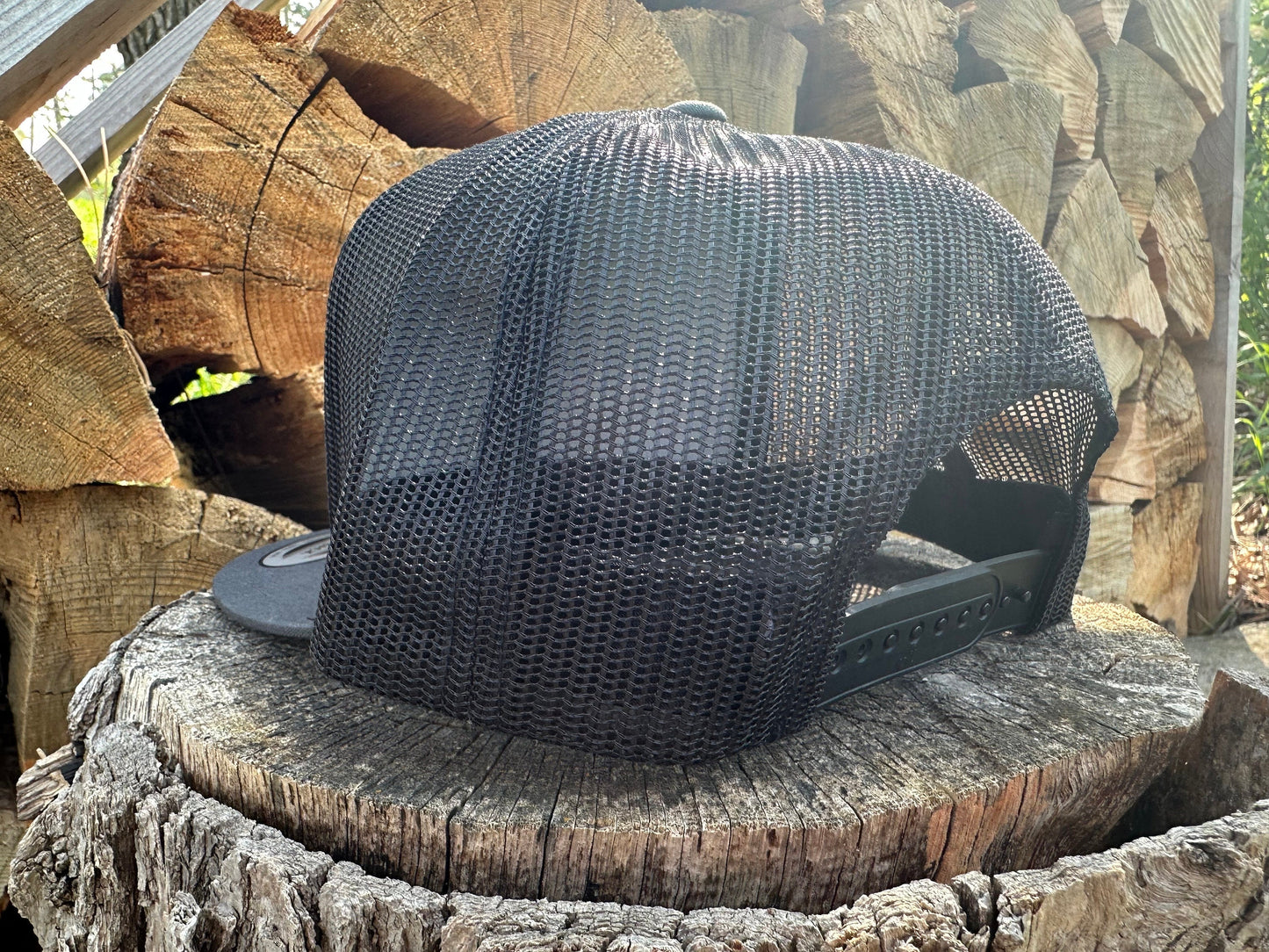 SoDak Neon Sun Flatbill Snapback Hat