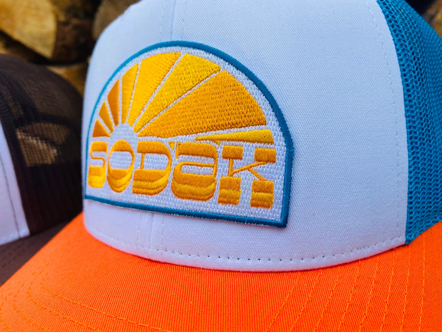 SoDak Sunbeams Trucker Hat by Oh Geez! Design