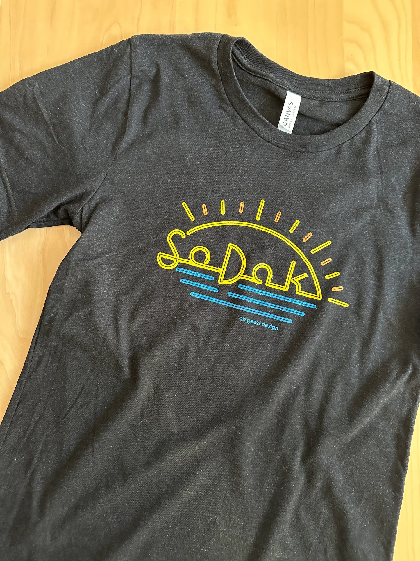 SoDak Neon Sun T-shirt