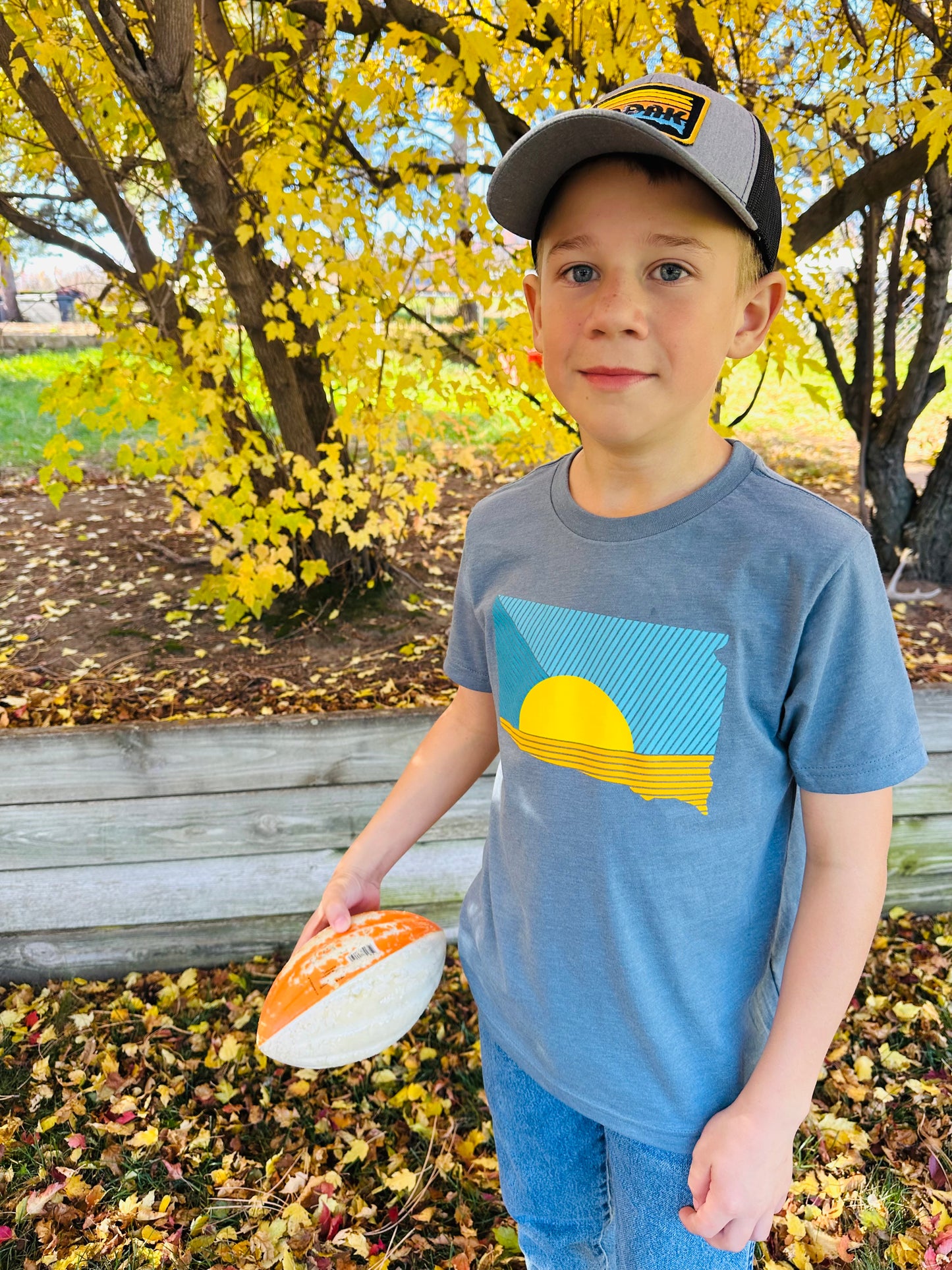 Kids SoDak Sunset Trucker Hat