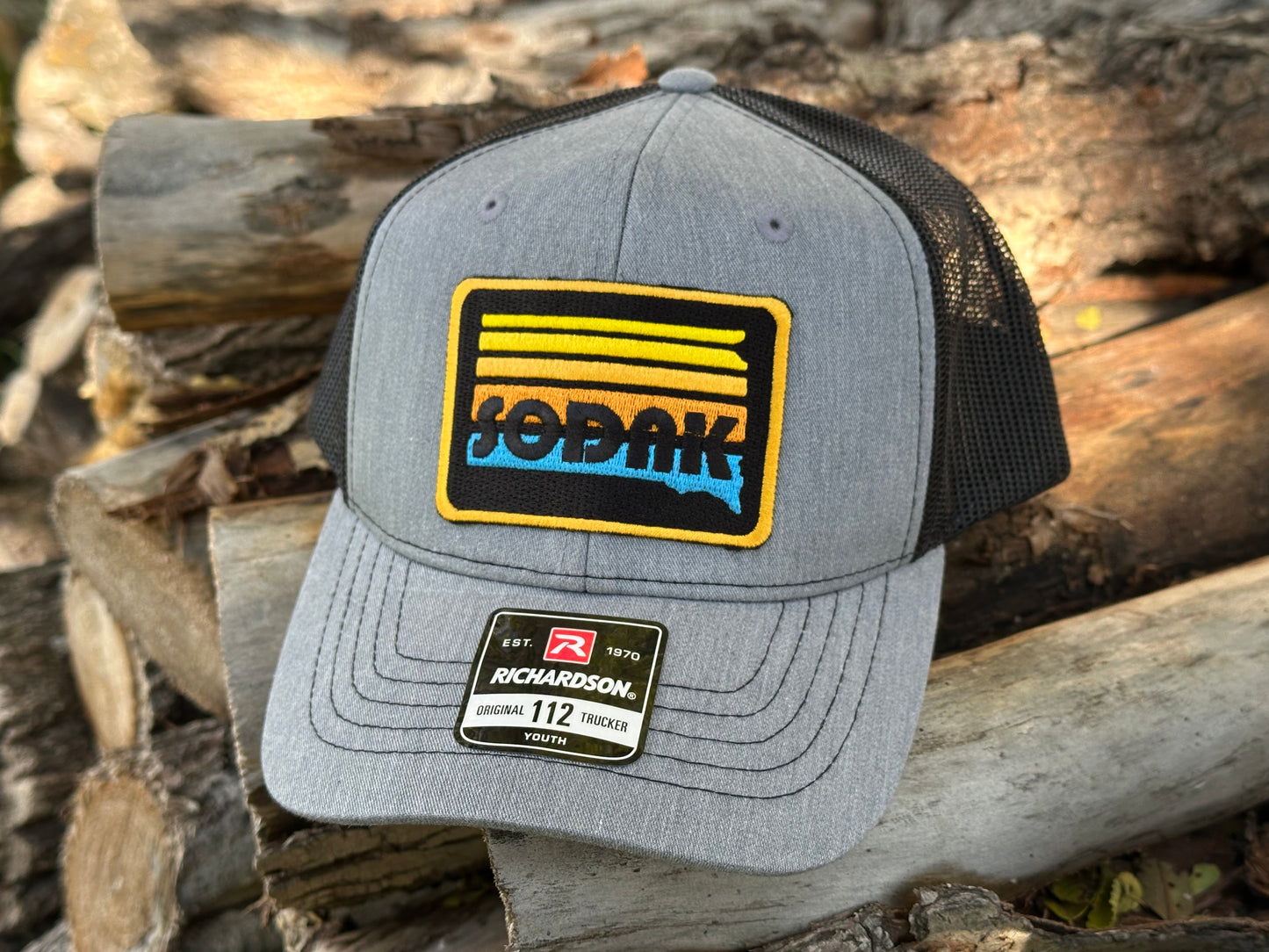 Kids SoDak Sunset Trucker Hat