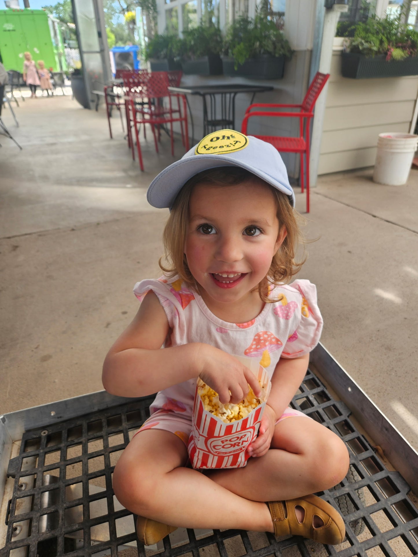 Oh Geez! Design Smiley Kid's Hat