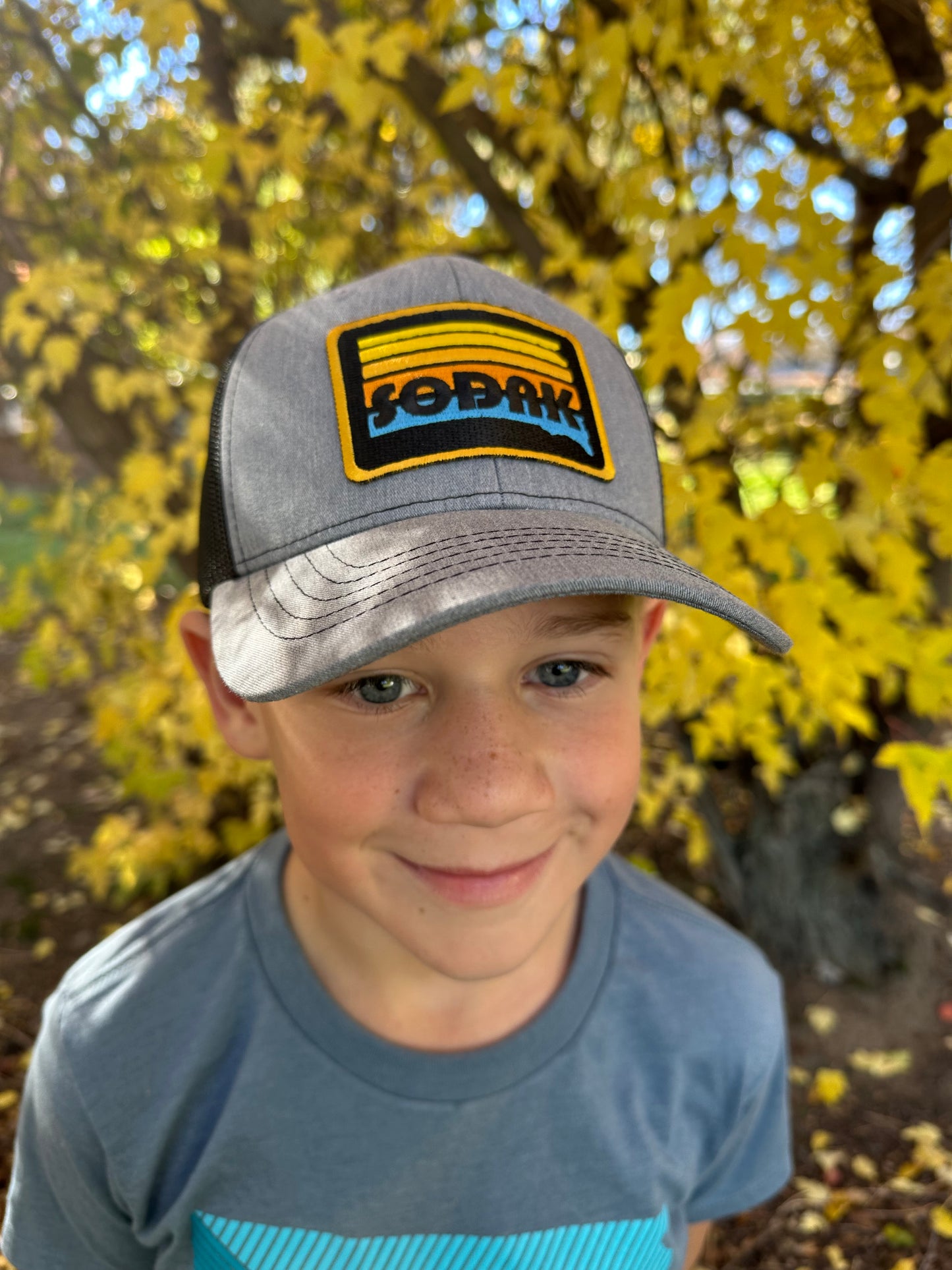 Kids SoDak Sunset Trucker Hat