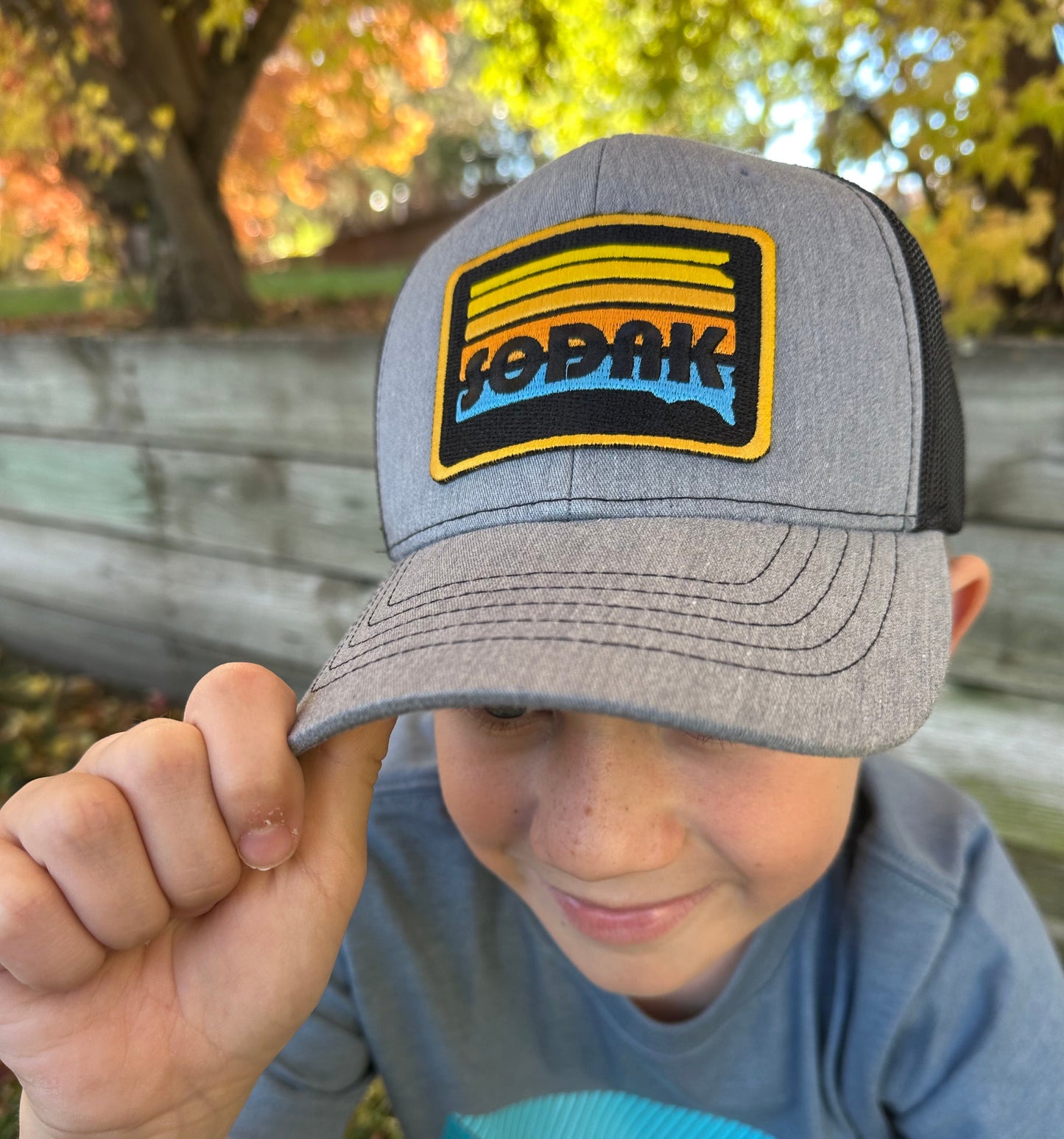 Kids SoDak Sunset Trucker Hat