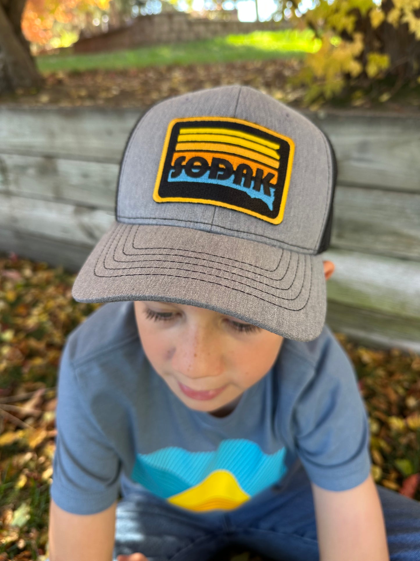 Kids SoDak Sunset Trucker Hat