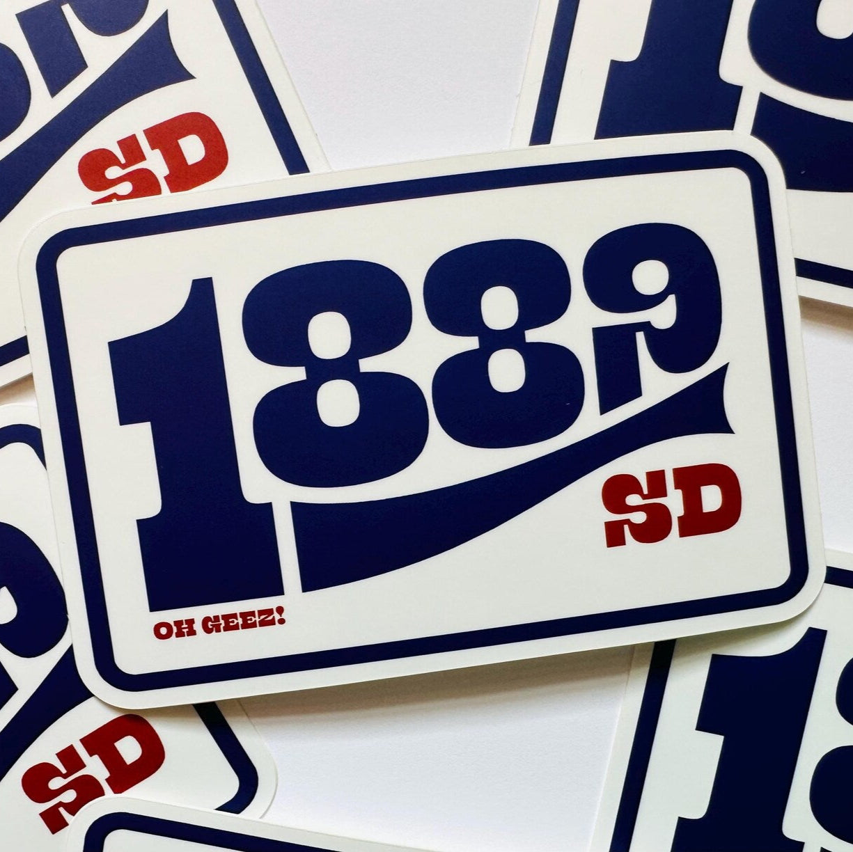 1889 South Dakota Sticker