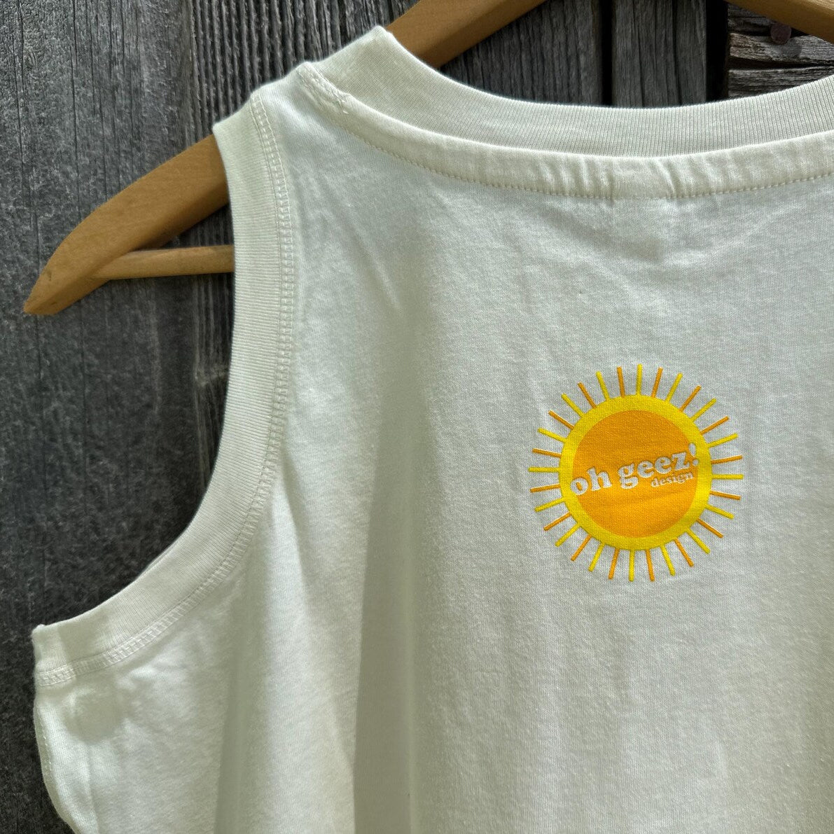 Women's SD Sunny Tank Top by Oh Geez! Design