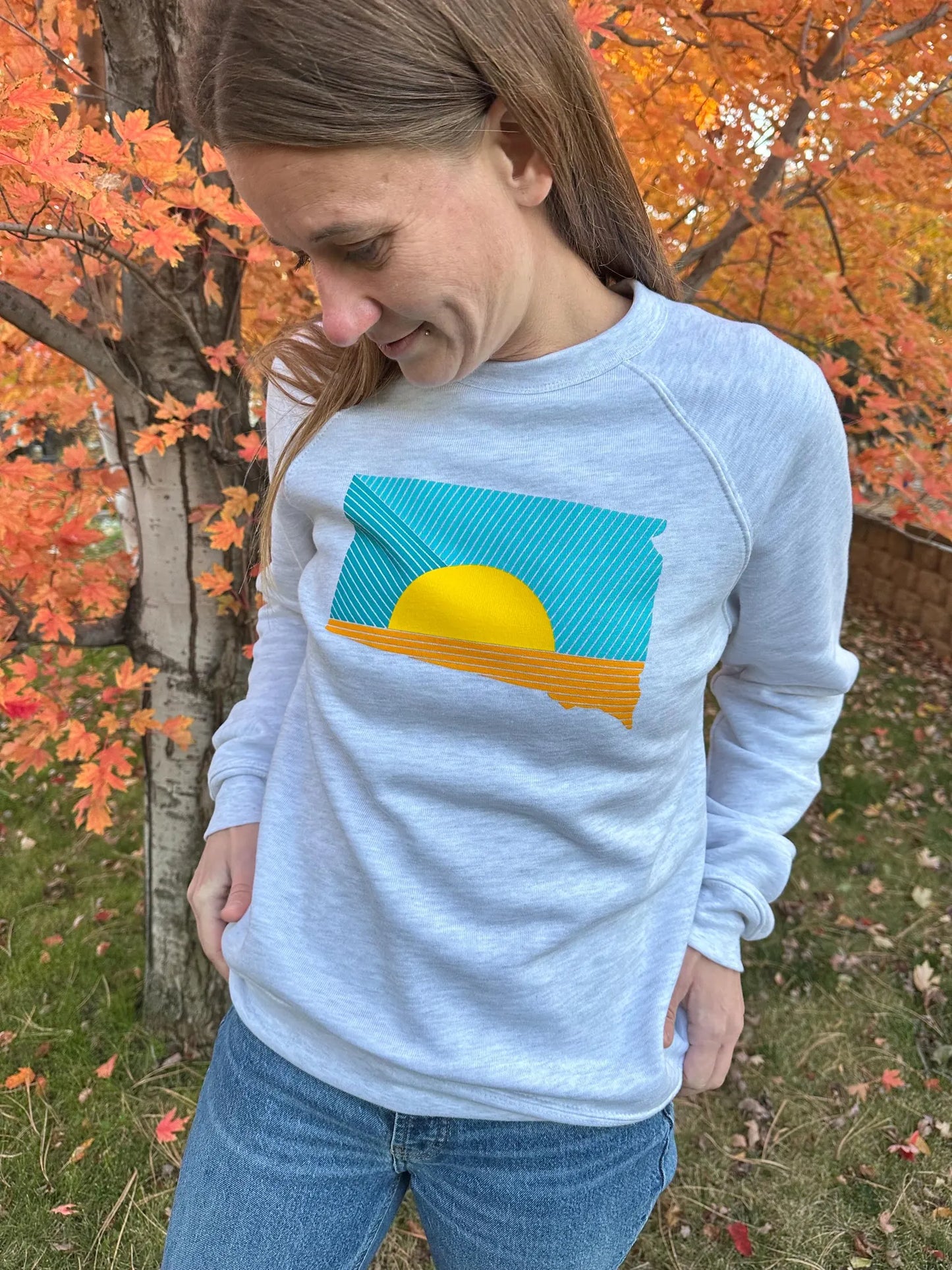 SoDak Sunrays Unisex Crew Sweatshirt