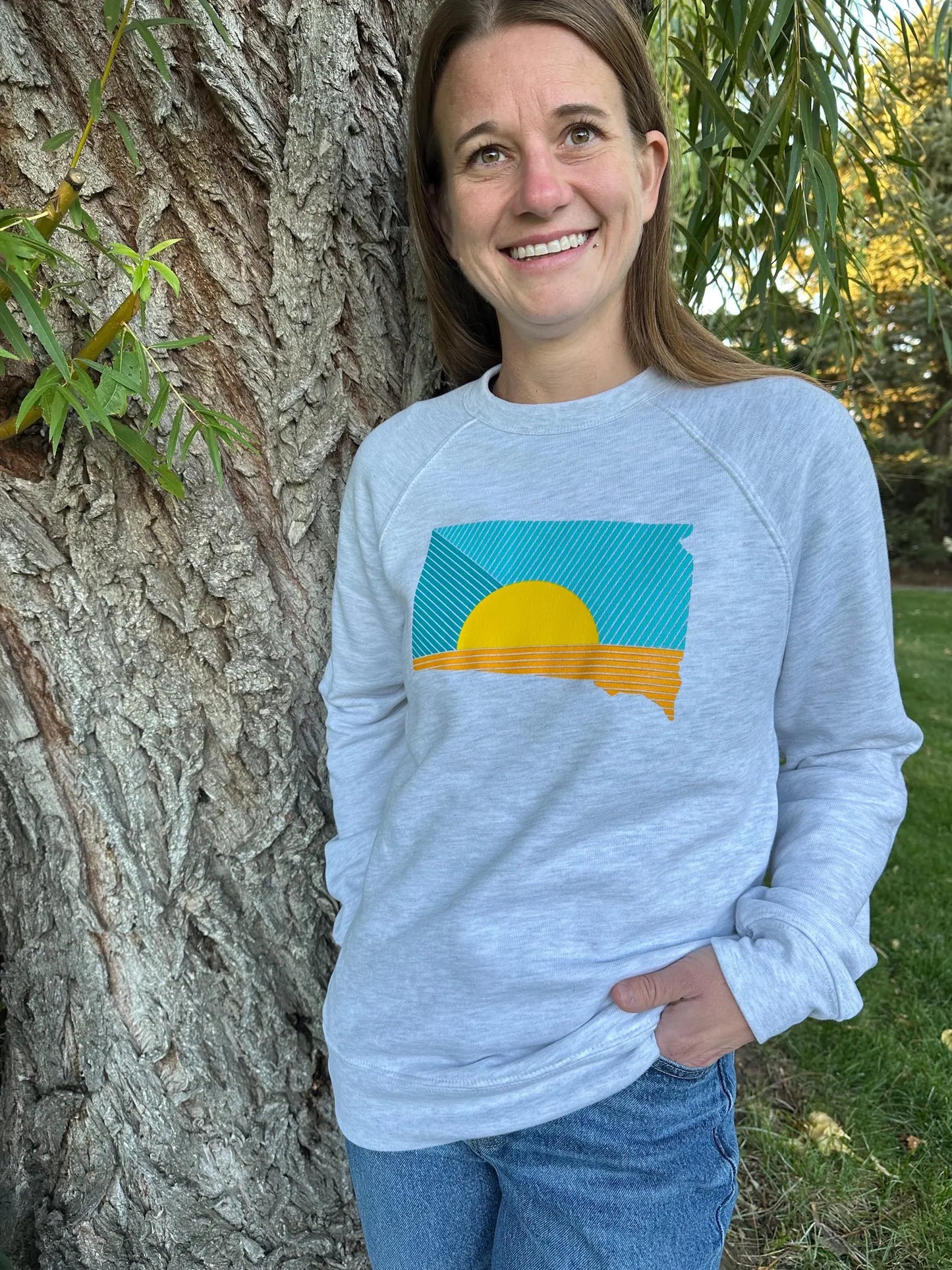 SoDak Sunrays Unisex Crew Sweatshirt