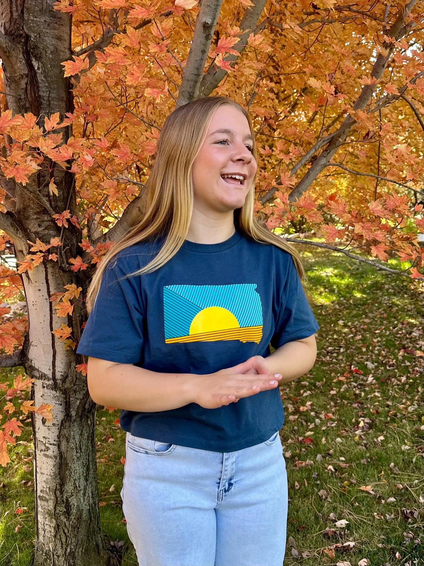 South Dakota Sunrays Women's Boxy Fit T-shirt