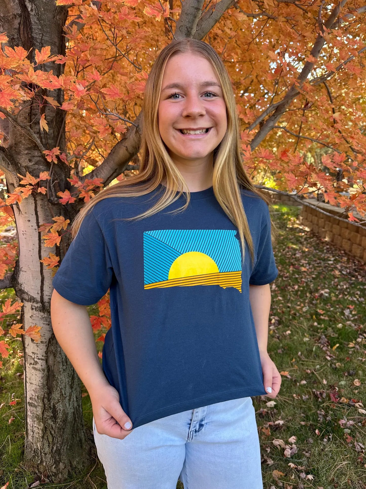 South Dakota Sunrays Women's Boxy Fit T-shirt