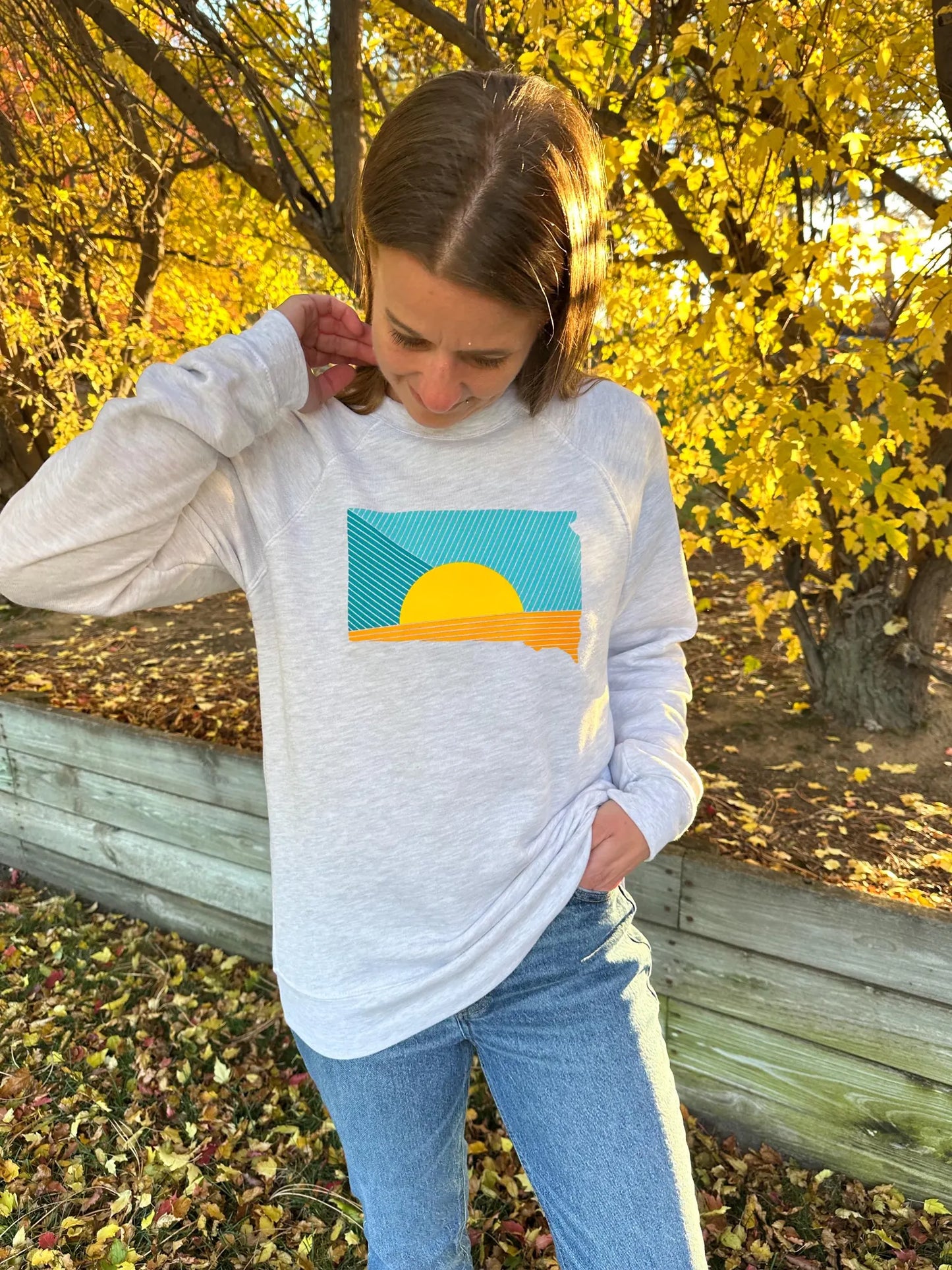 SoDak Sunrays Unisex Crew Sweatshirt