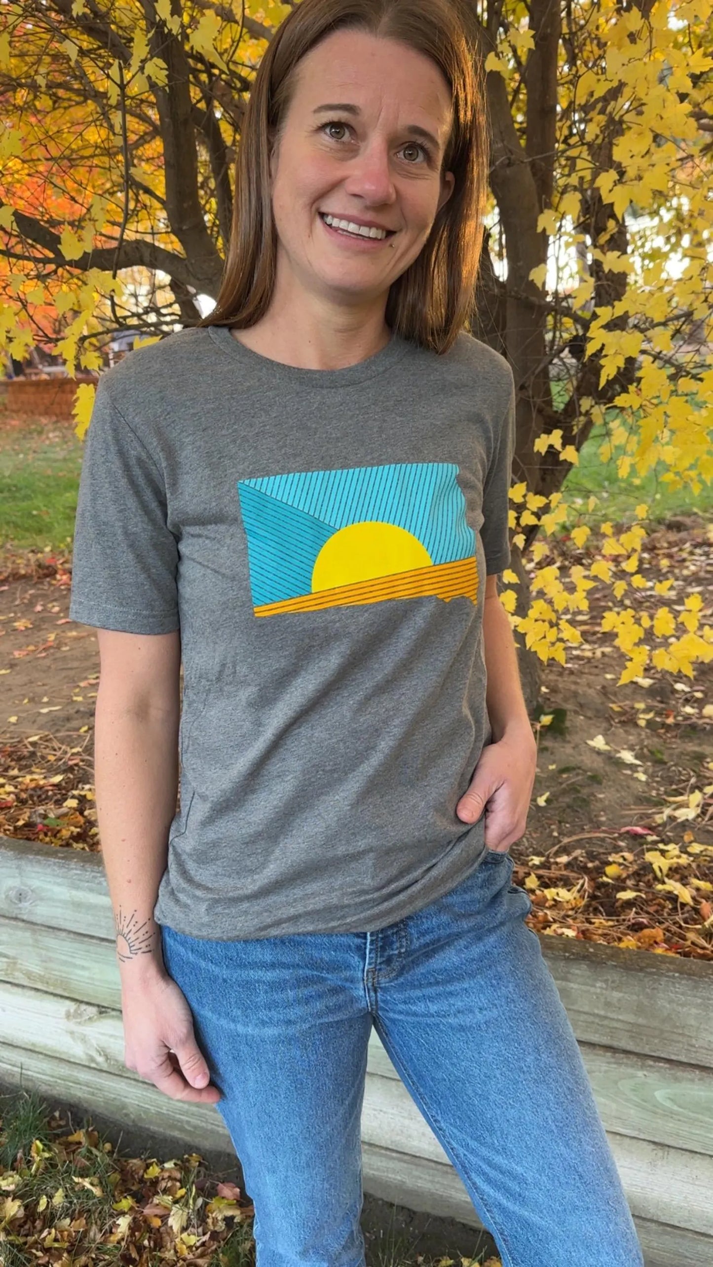 SoDak Sunrays Unisex T-shirt