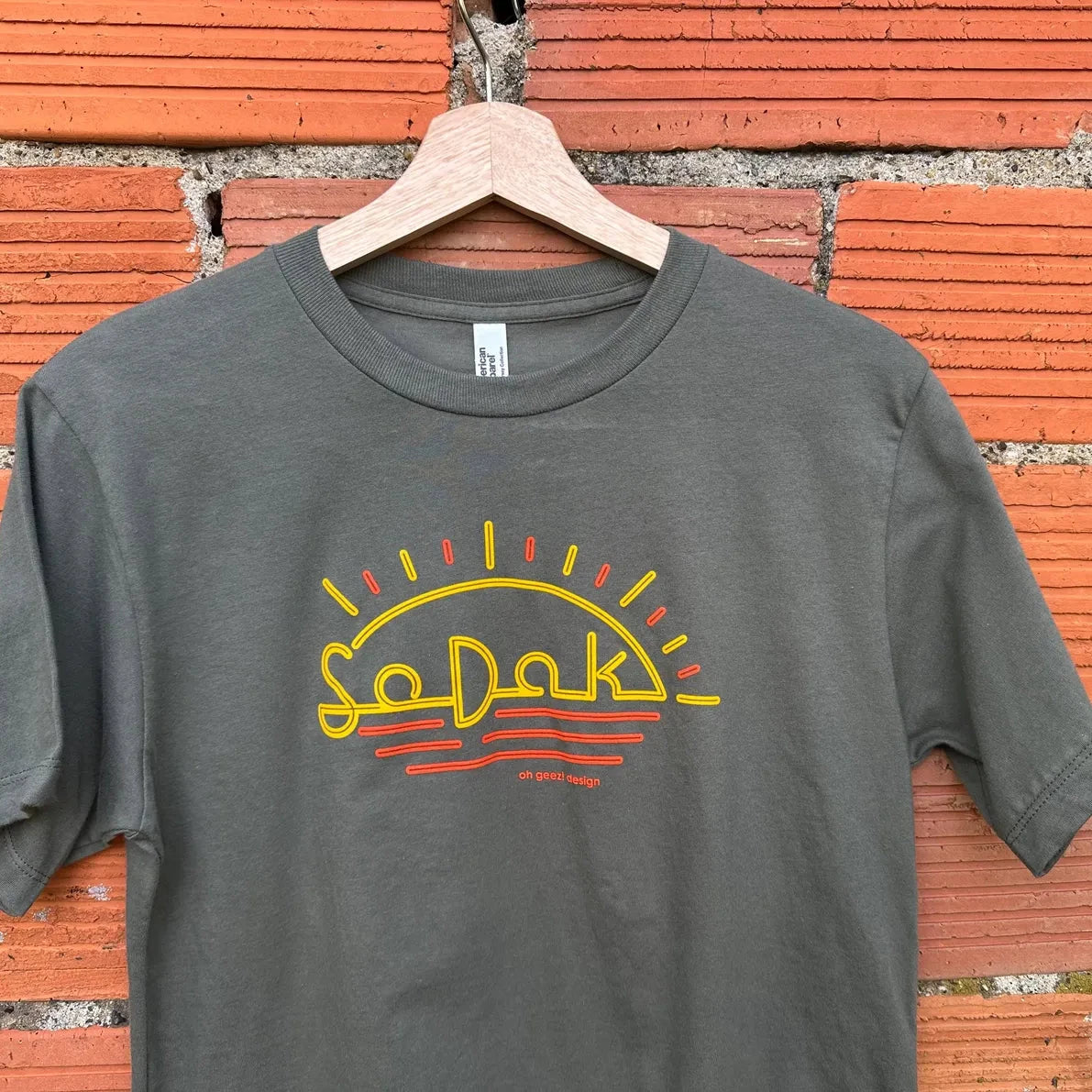 SoDak Neon Sun Women's Boxy Fit T-shirt