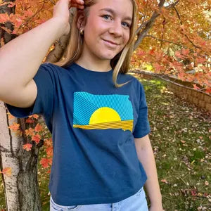 South Dakota Sunrays Women's Boxy Fit T-shirt